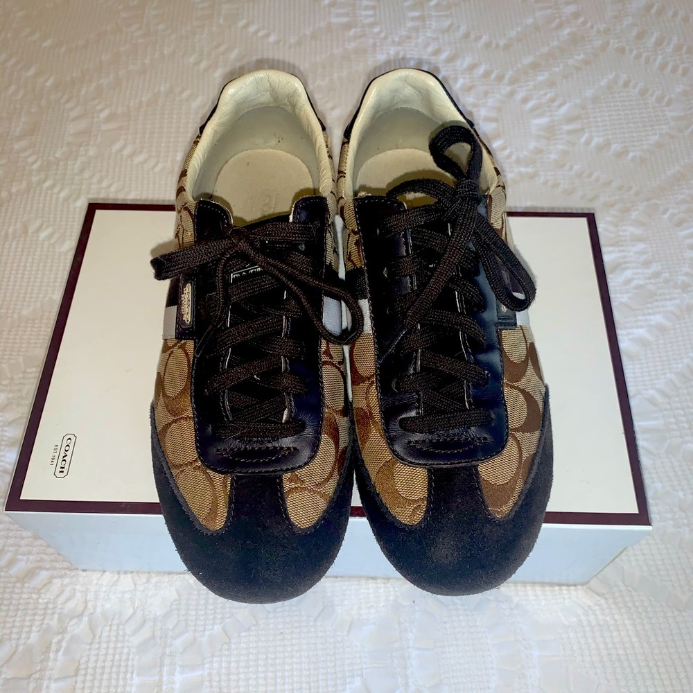 Coach tennis shoes